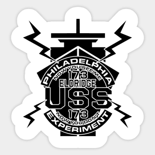 Philadelphia Experiment USS Eldridge 173 Conspiracy Sticker